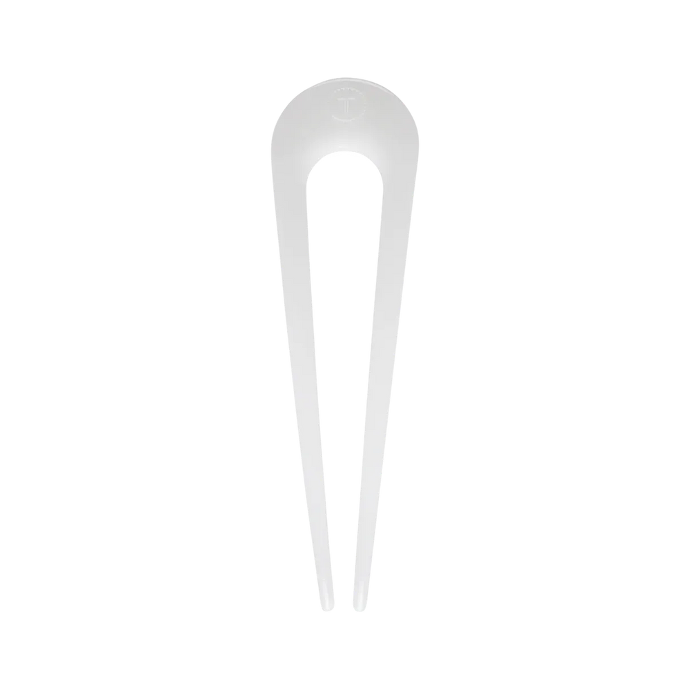 Coconut White French Hair Pin