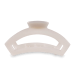 Coconut White Large Open Teleties Clip