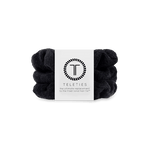 Teleties Jet Black Terry Cloth Small Teleties Scrunchie