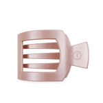 Pearly Pink Large Flat Square Clip