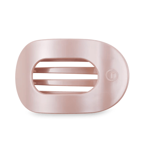 Pearly Pink Large Flat Teleties Clip