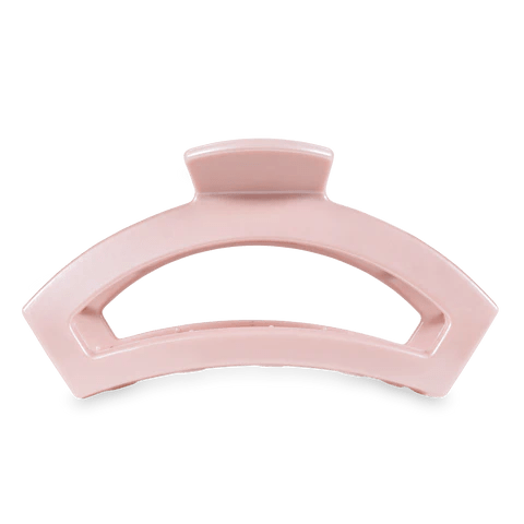 Pearly Pink Large Open Teleties Clip