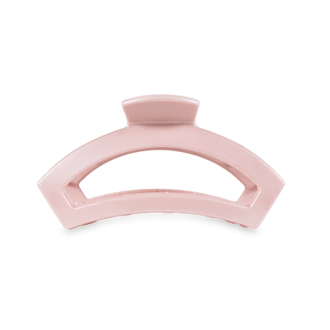 Pearly Pink Medium Open Teleties Clip