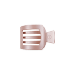 Pearly Pink Small Flat Square Clip