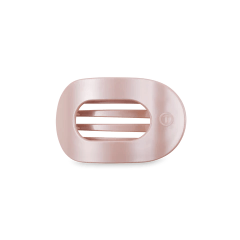 Pearly Pink Small Flat Teleties Clip