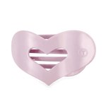 Teleties Purple Queen of Heart Flat Hair Clip