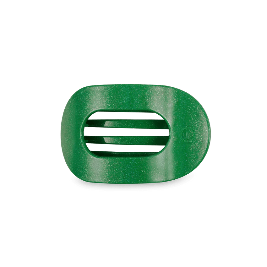 Shamrock Shimmer Small Flat Teleties Clip