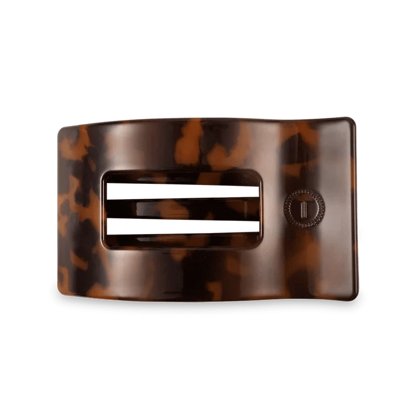 Tortoise Medium Flat Rectangle Clip