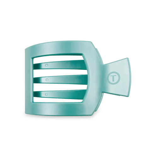 Totally Turquoise Large Flat Square Clip