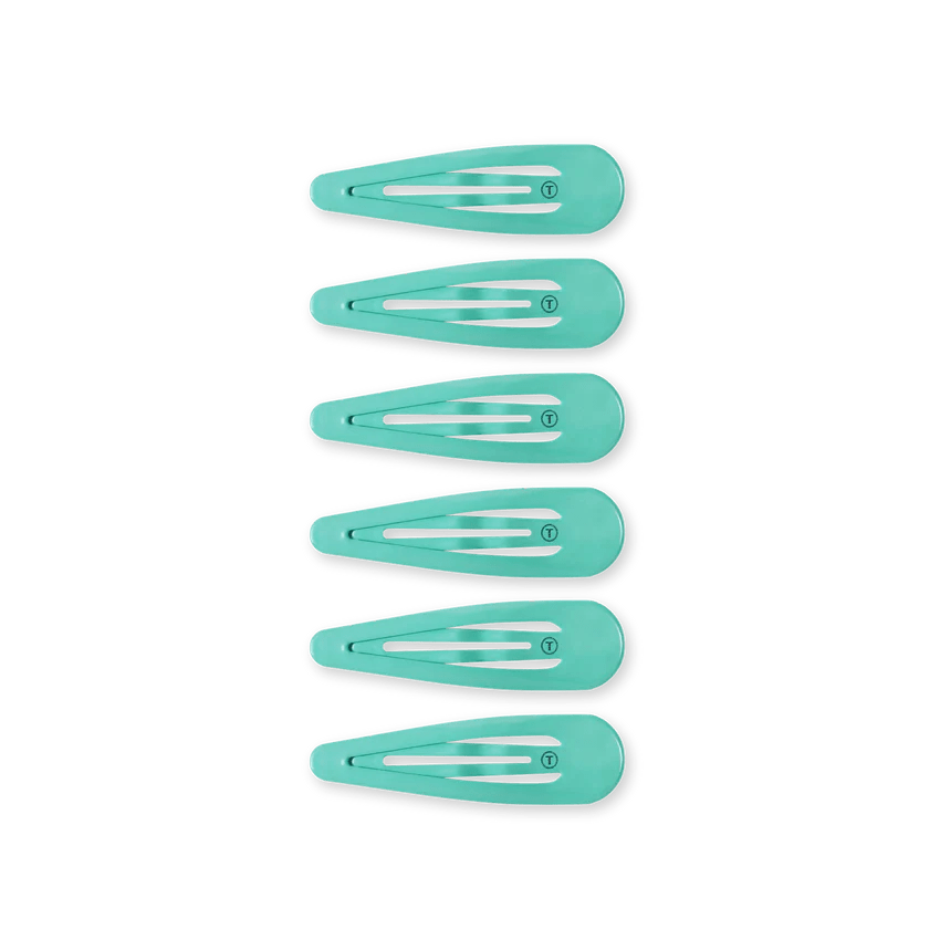 Totally Turquoise Snap Clips