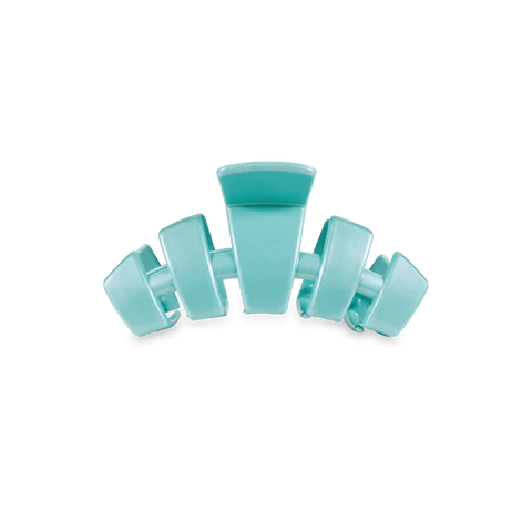 Totally Turquoise Tiny Teleties Clip
