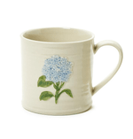 Two's Company Blue Hydrangea Mug