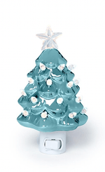 Blue Metallic Tree Nightlight