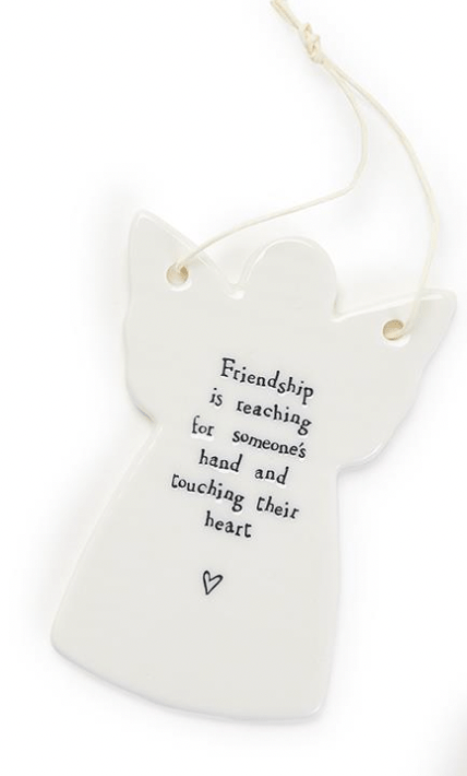 Two's Company Friendship Angel Ornament