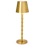Gold Bamboo Cordless LED Lamp