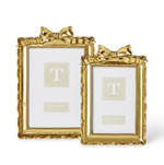 Two's Company Gold Bow Frame