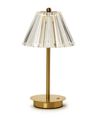 Two's Company LED Acrylic Shade Table Lamp