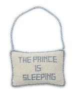 Two's Company Prince Beaded Door Pillow