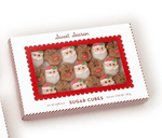 Santa Holiday Sugar Cubes