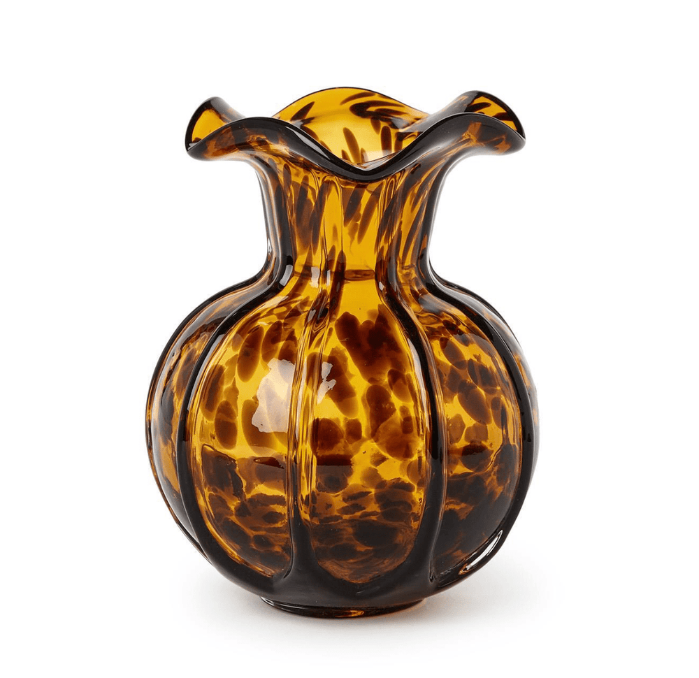 Tortoise Ruffle Vase