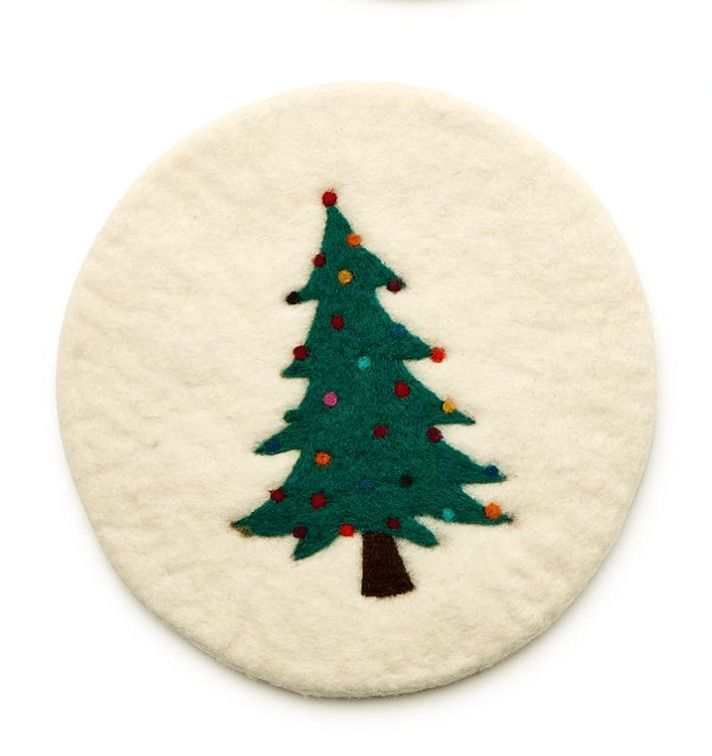 Tree Felt Trivet