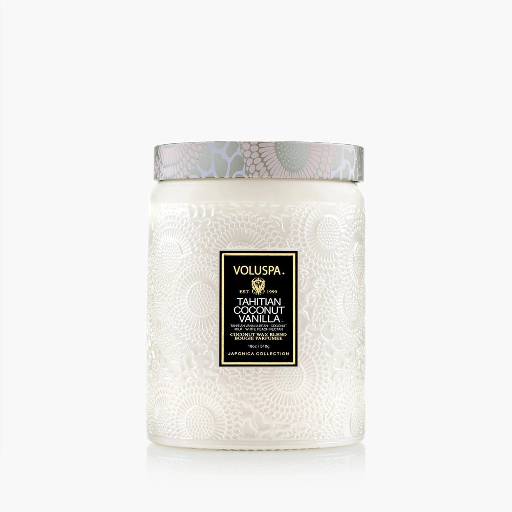 Tahitian Coconut Large Jar Candle