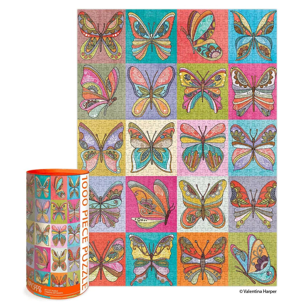 Werkshoppe Puzzles Butterfly Tiles Puzzle