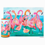 Werkshoppe Puzzles Flamingo Beach Puzzle