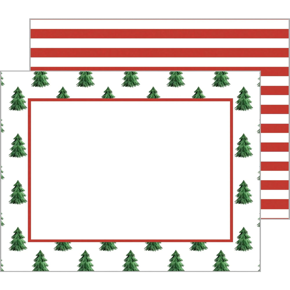 Christmas Tree Farm Flat Notecard Set