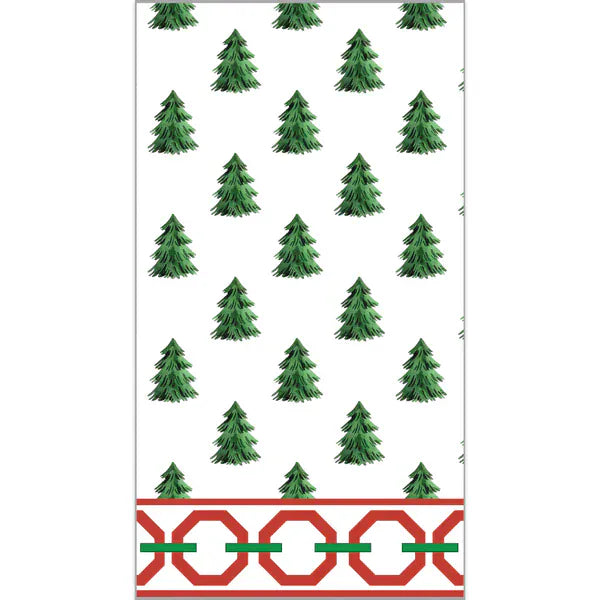 Christmas Tree Farm Guest Towel Napkins