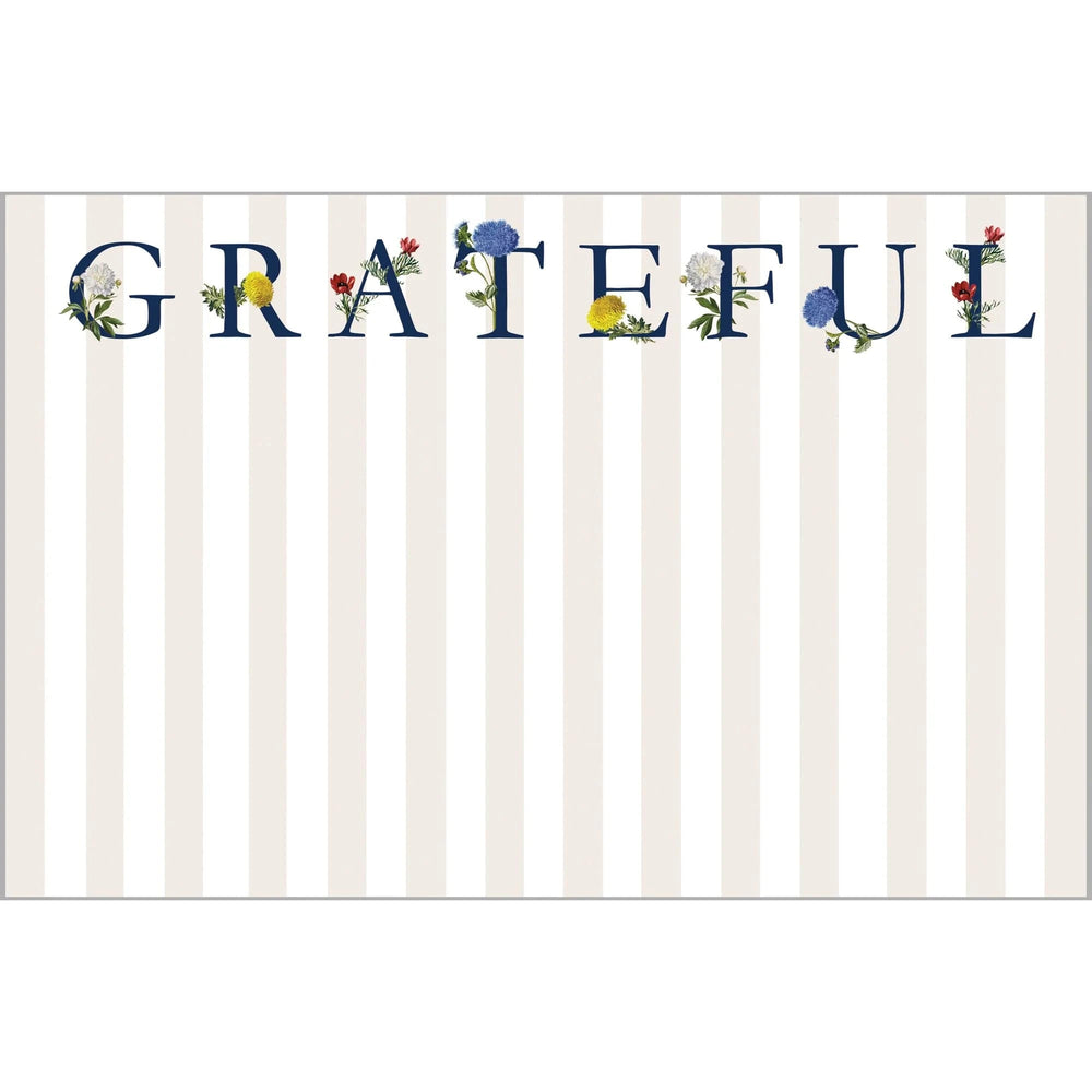 Grateful Stripe Slab Notepad