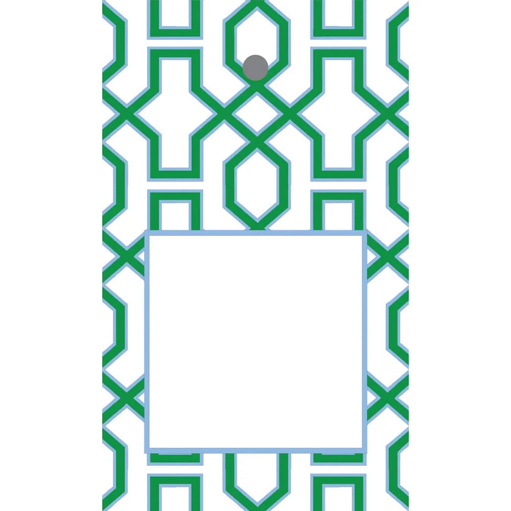Green Trellis Gift Tags