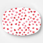 WH Hostess Hearts Melamine Platter