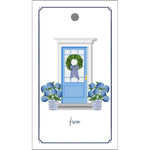 Hydrangea Front Door Gift Tags