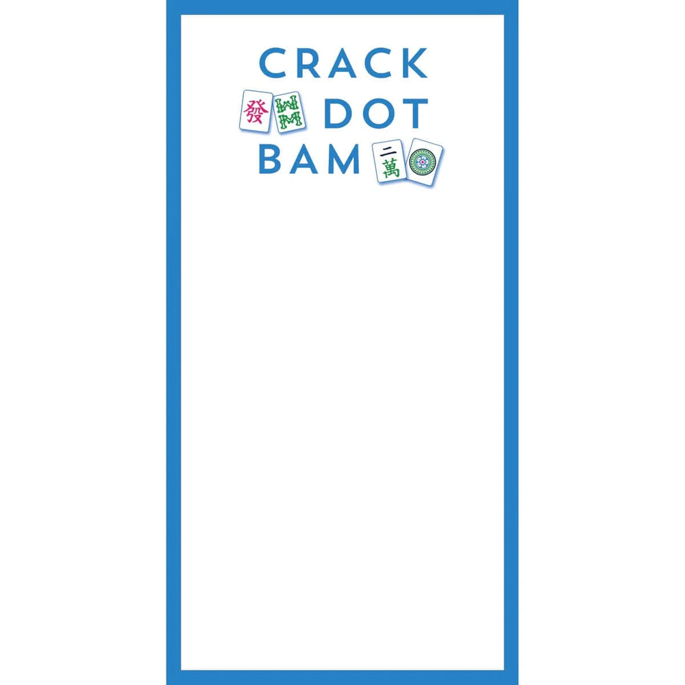 Mahjong Crack Dot Bam List Notepad