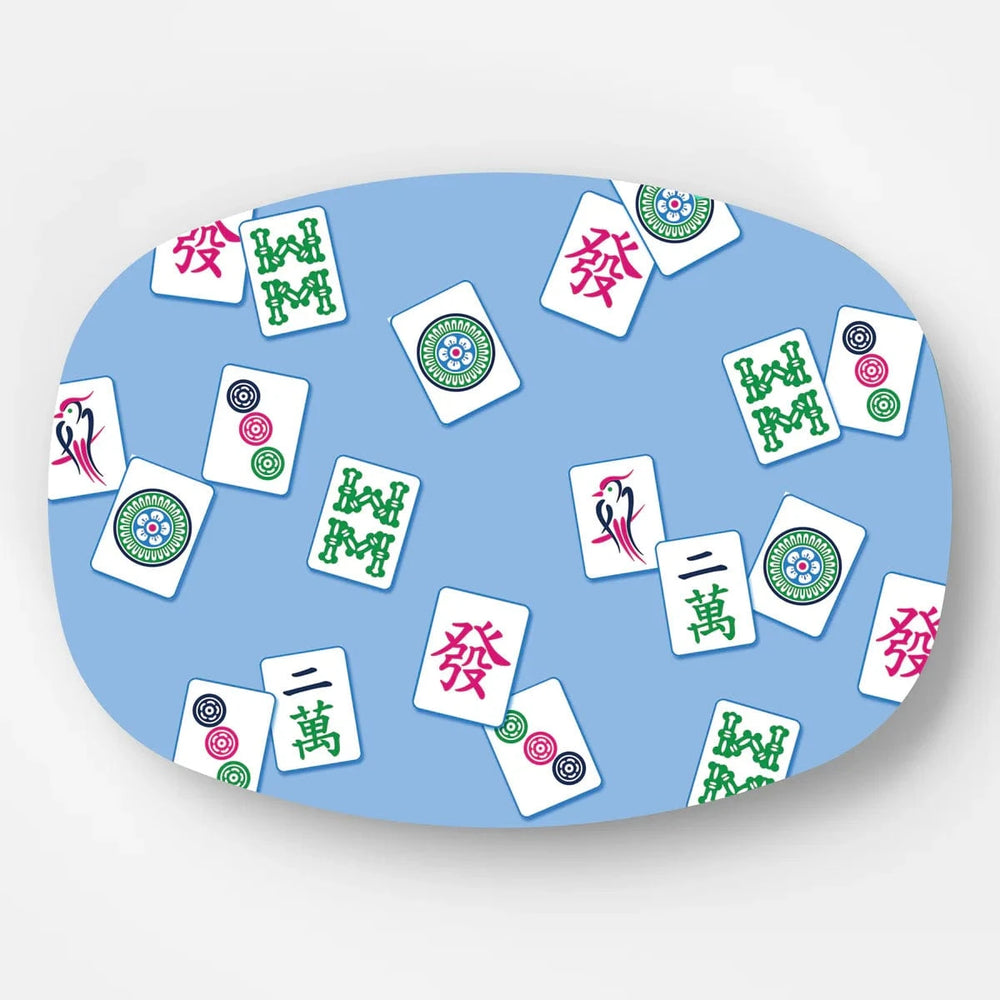 Mahjong Tiles Melamine Platter