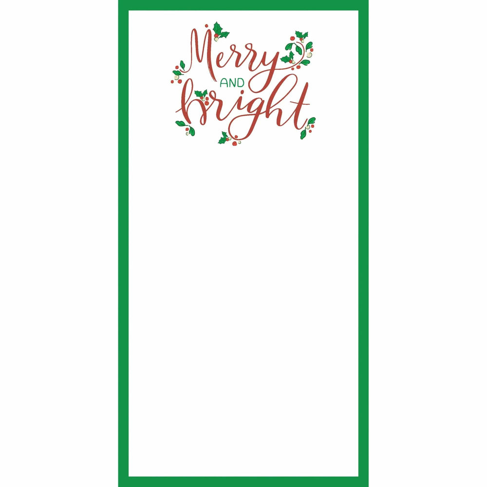 Merry & Bright List Notepad