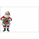 Santa Wreath Slab Notepad