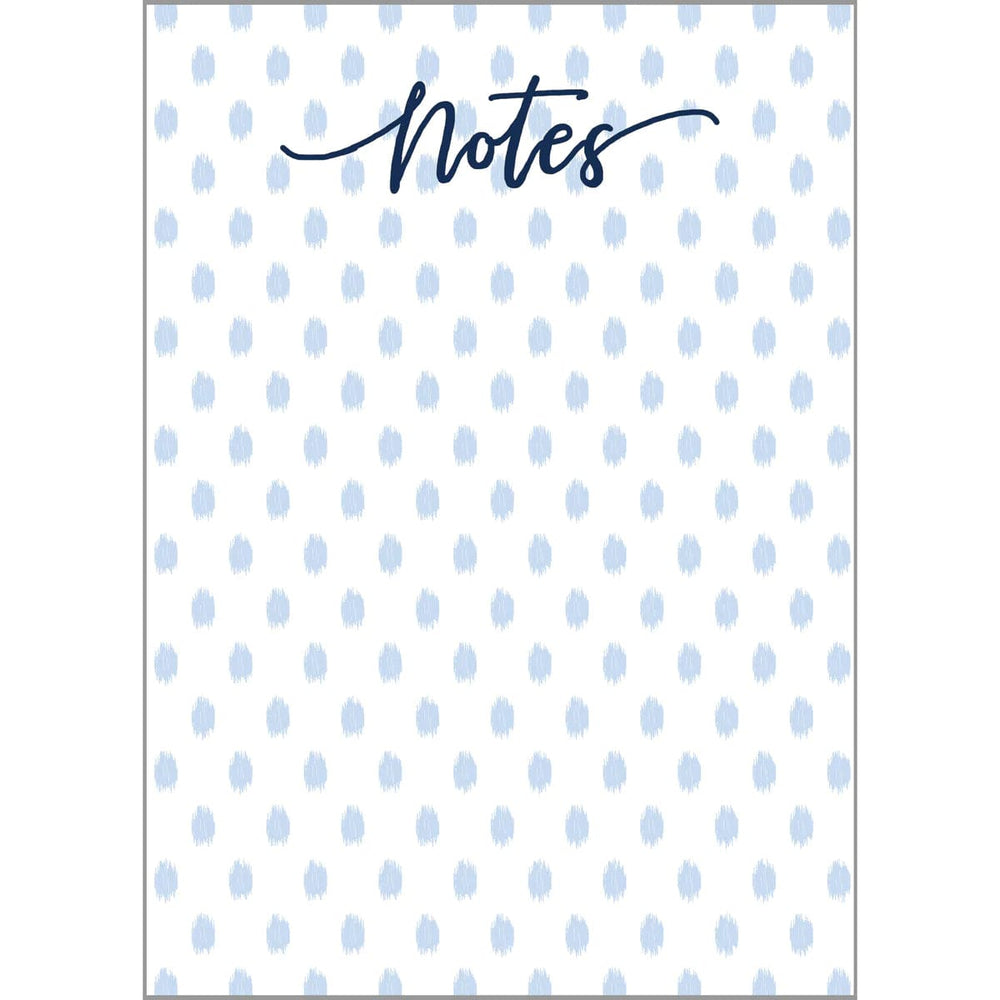 WH Hostess Social Stationary Ikat Dots Notes Notepad