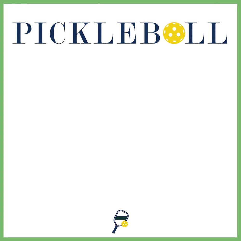 Pickleball Large Slab Notepad