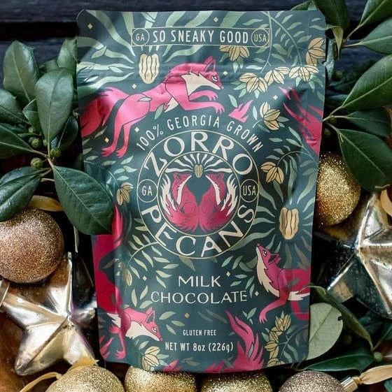 Milk Chocolate Pecans 8oz Bag
