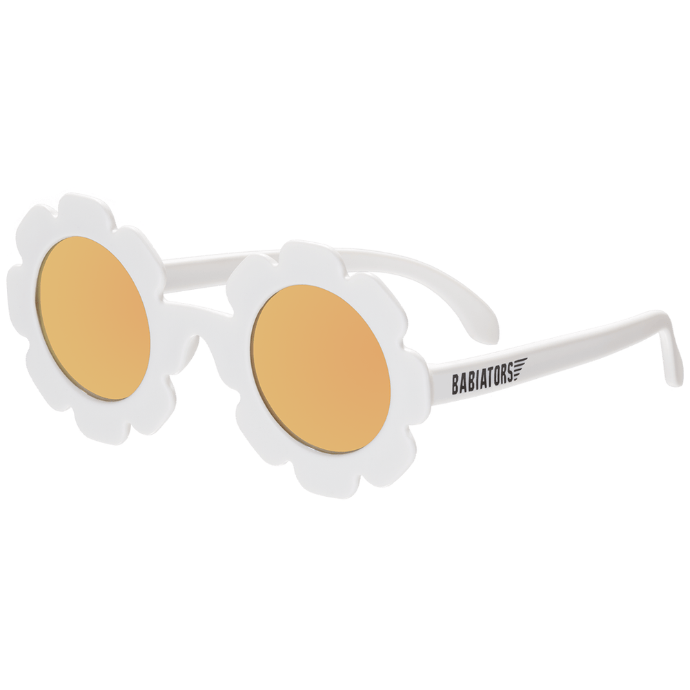 White Daisy Polarized Sunglasses