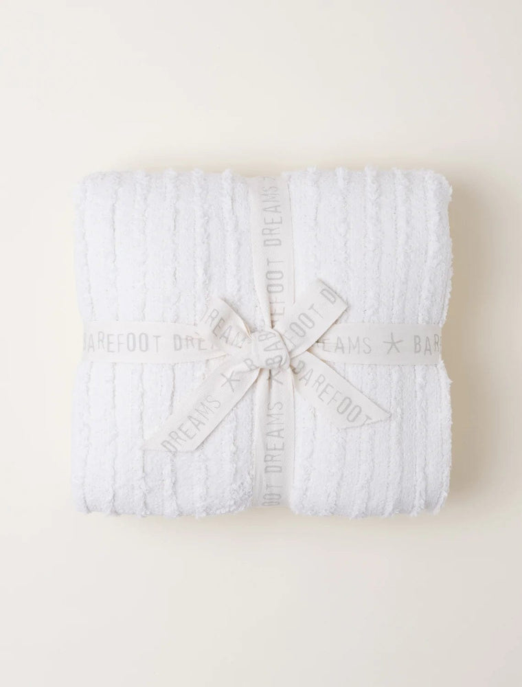 Cozychic Cream Angular Rib Blanket
