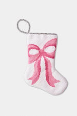 A Pretty Pink Bow Bauble Stocking