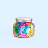 Volcano Candle Rainbow Watercolor Jar at It's So Wright