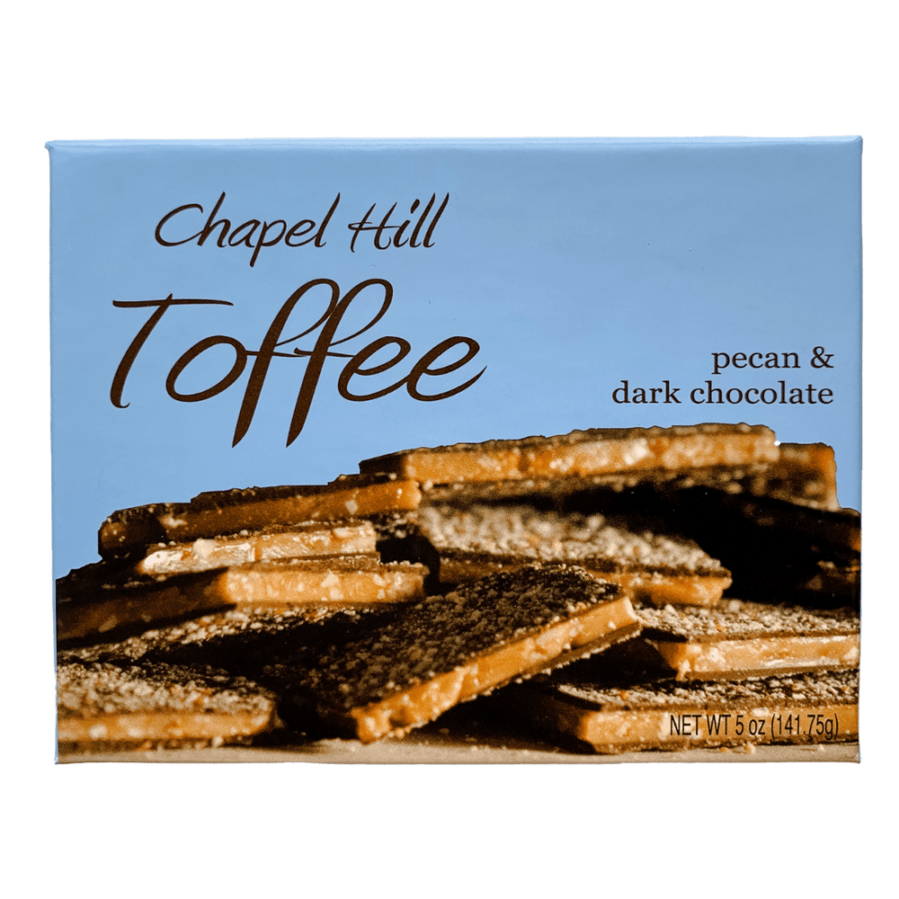 Chapel Hill 5oz Box of Toffee at It's So Wright