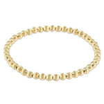 Dignity Gold Bead 4mm Bracelet