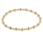 Enewton Dignity Sincerity Pattern Gold 4mm Bracelet