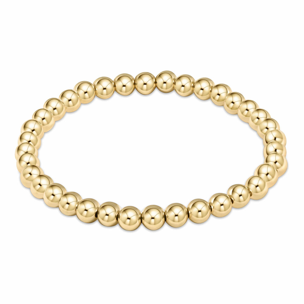 Gold 5mm Bead Bracelet