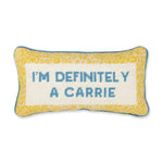 Carrie Needlepoint Pillow